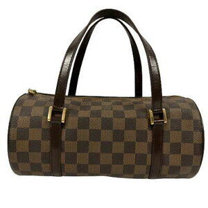 Louis Vuitton Papillon Damier Cylindrical Handbag Brown B